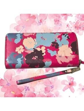 Halogen Floral Women's Wristlet Wallet